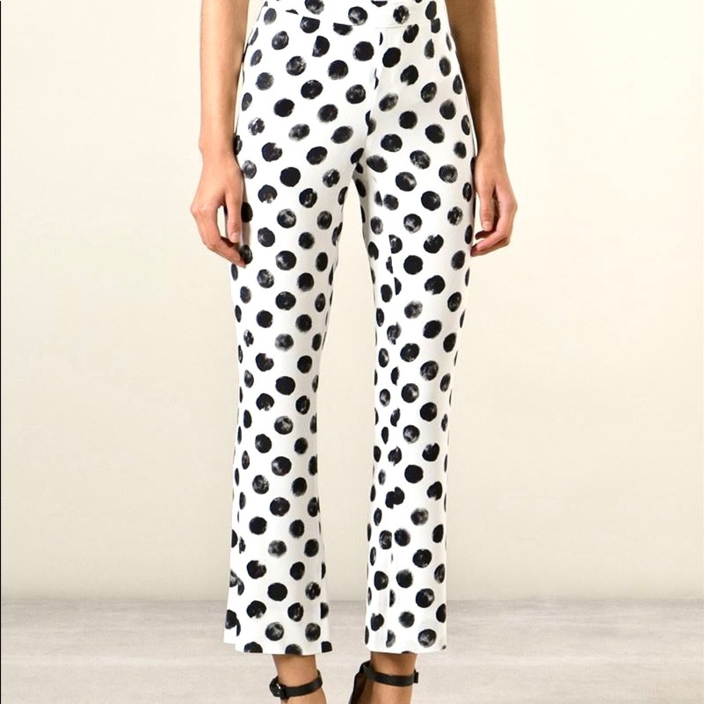 Dolce & Gabbana Polka Dot Ankle Pants